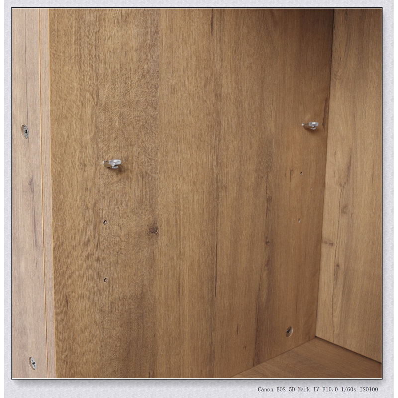 Meuble-lavabo à portes à fermeture douce, meuble-lavabo 48 po, BCB07148IMOX