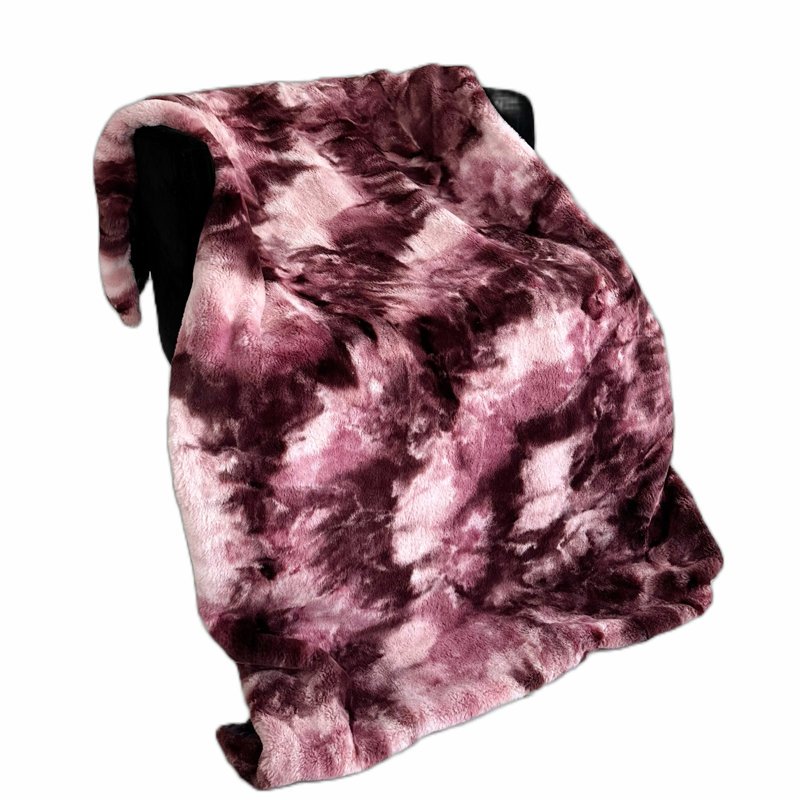 Couverture Fureal, L 96 po x L 110 po, Brun