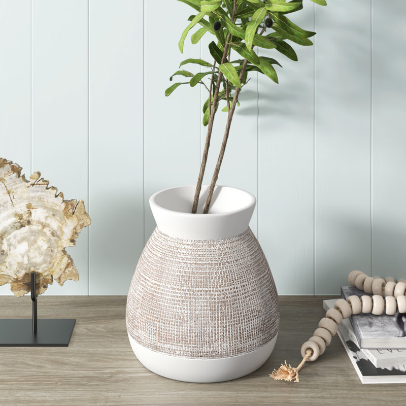 Vase de table en céramique Bowley