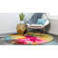 Tapis rose tissé à la machine Rizer-20360975