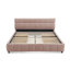 Lit rembourré, base de lit rembourrée confortable, tissu chenille-1133919231