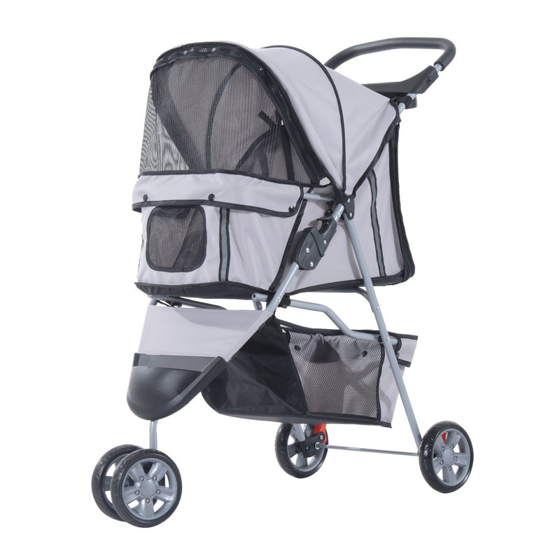 Collapsible Pet Carrier, Grey