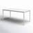 Cadedra Rectangular Concrete Outdoor Dining Table