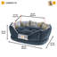 Velvet Bolster Pet Bed-50391597-50391600