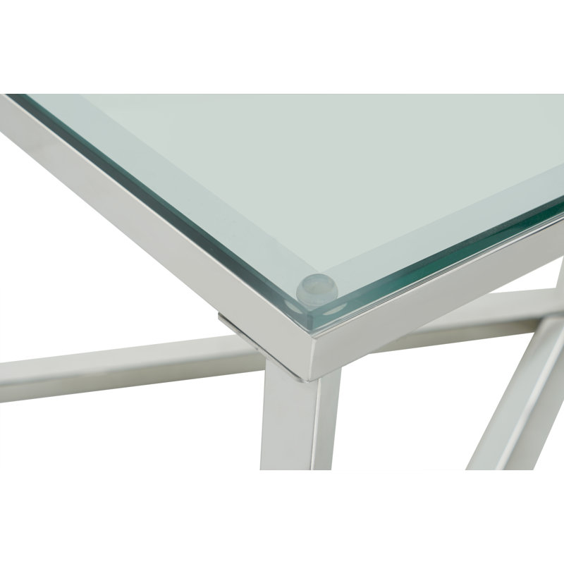 Elyon Cross Legs Coffee Table