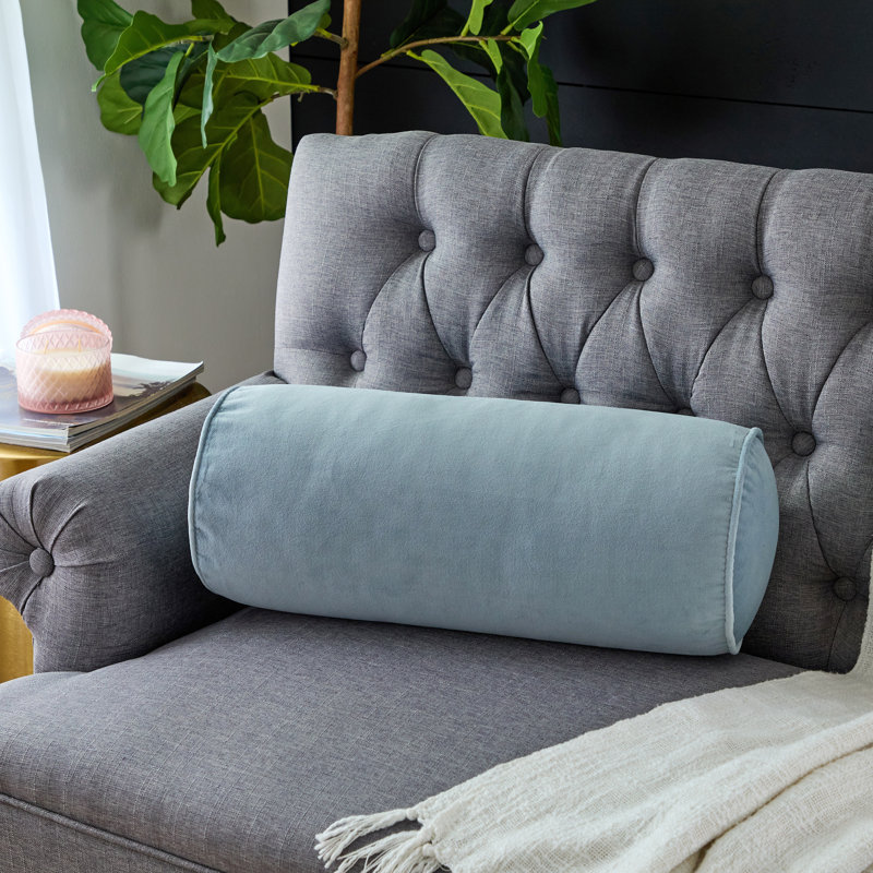Outdoor Throw Pillow, Blue