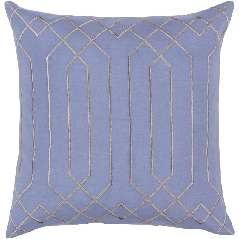  Coussin Lin, 20 po X 20 po, Gris anthracite, Duvet