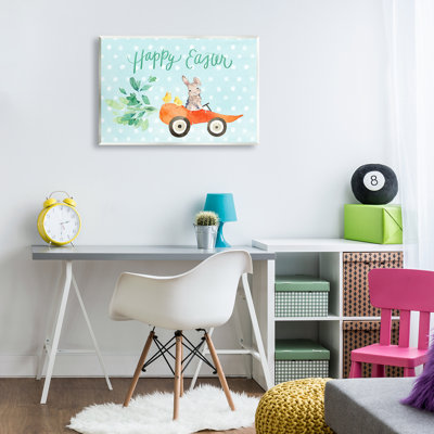 Plaque murale de lapin de Pâques, carotte, design par Heather Lee Chan