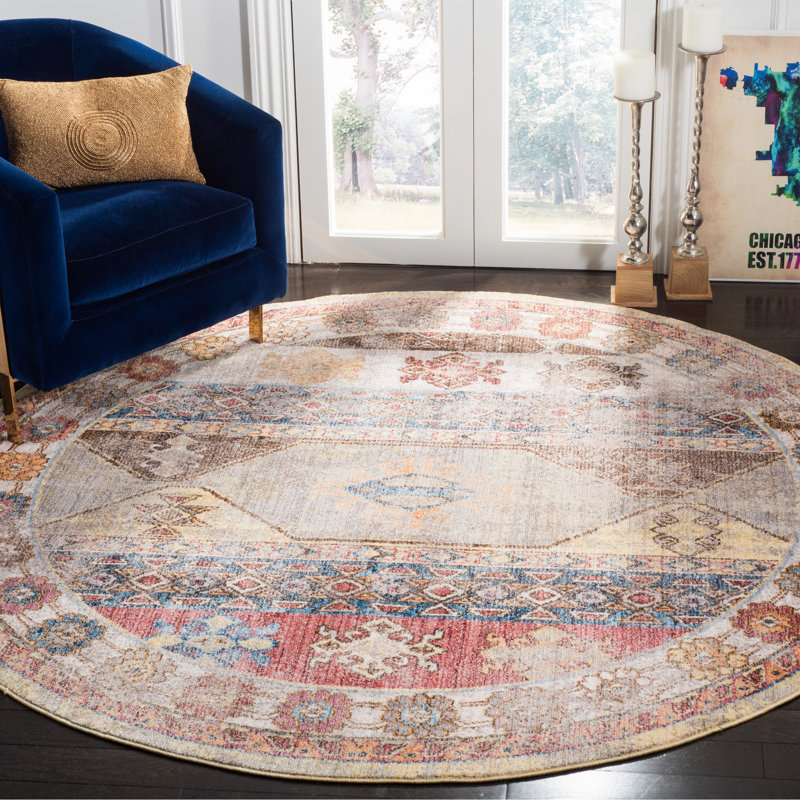 Tapis oriental performance Skye, Rond 7 pi