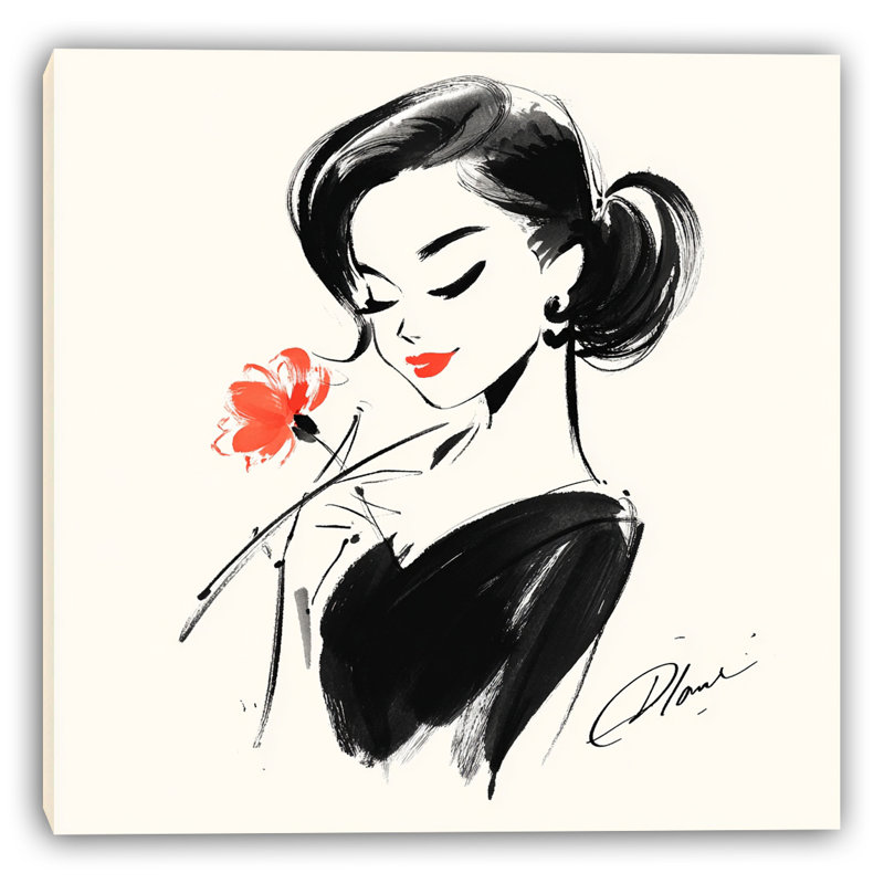 Art mural sur toile Bloom and Grace, H 30 po x l 30 po