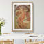 The Dance by Alphonse Mucha - Picture Frame Painting on MDF-62781406-62781400