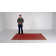 Amherst Machine Woven Geometric Rust Red Area Rug
