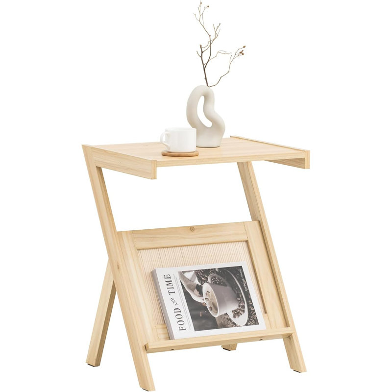 Brilliana Solid Wood End Table