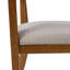 Chaises de salle à manger rembourrées avec pieds en bois d'hévéa Bennett-611729278