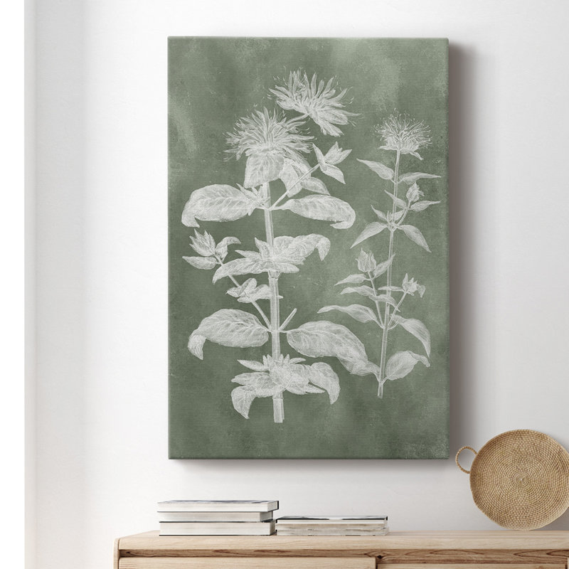«Sage Impressions III», impression sur toile tendue, L 8 po x H 12 po