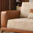 Mid-Century Washable Straight Sofa