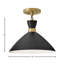 Luminaire suspendu conique à 1 lumière Kita-69559461
