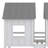 House Bunk Bed With Slide And Windows