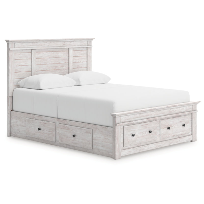 Fenderport Queen Panel Storage Bed