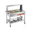 Table chauffante commerciale 9 x 1/3 casseroles