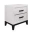Table de chevet blanche Mirage-1660559677