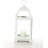 Hosley 12 Inch High Clear Glass and Iron White Classic Style Lantern Ideal Gift for Weddings Bridals Special Occasions Parties Aromatherapy and Spa Settings-49517235-49517237