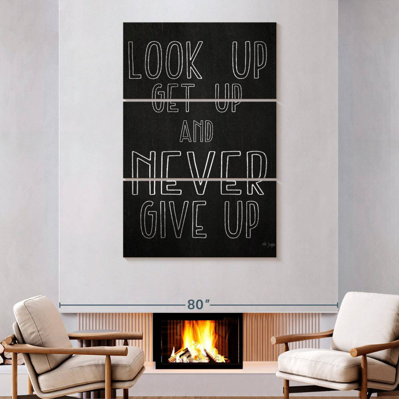Tergel Look Up Get Up, 74" H x 48" W