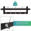 Aydian Solid Wood Wall 5 - Hook Wall Mounted Coat Rack-891290413