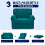 Stretch Separate Box Cushion Armchair Slipcover-1446600107