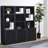 3-shelf Bookcase with USB and Lockable Drawer-940135728