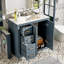 Meuble-lavabo 36 po avec lavabo en céramique-711483268