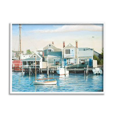 " Relaxing Boats Floating Harbor " by Tom Mielko