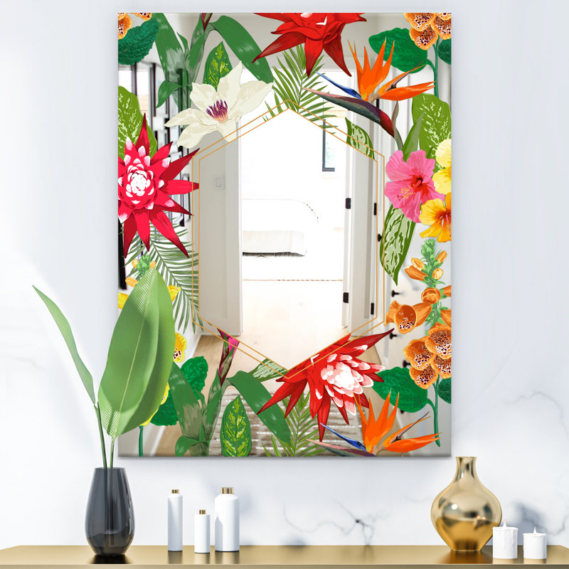 Miroir d'appoint Efflorescent Abondance Cabin and Lodge, H 32 po x l 24 po