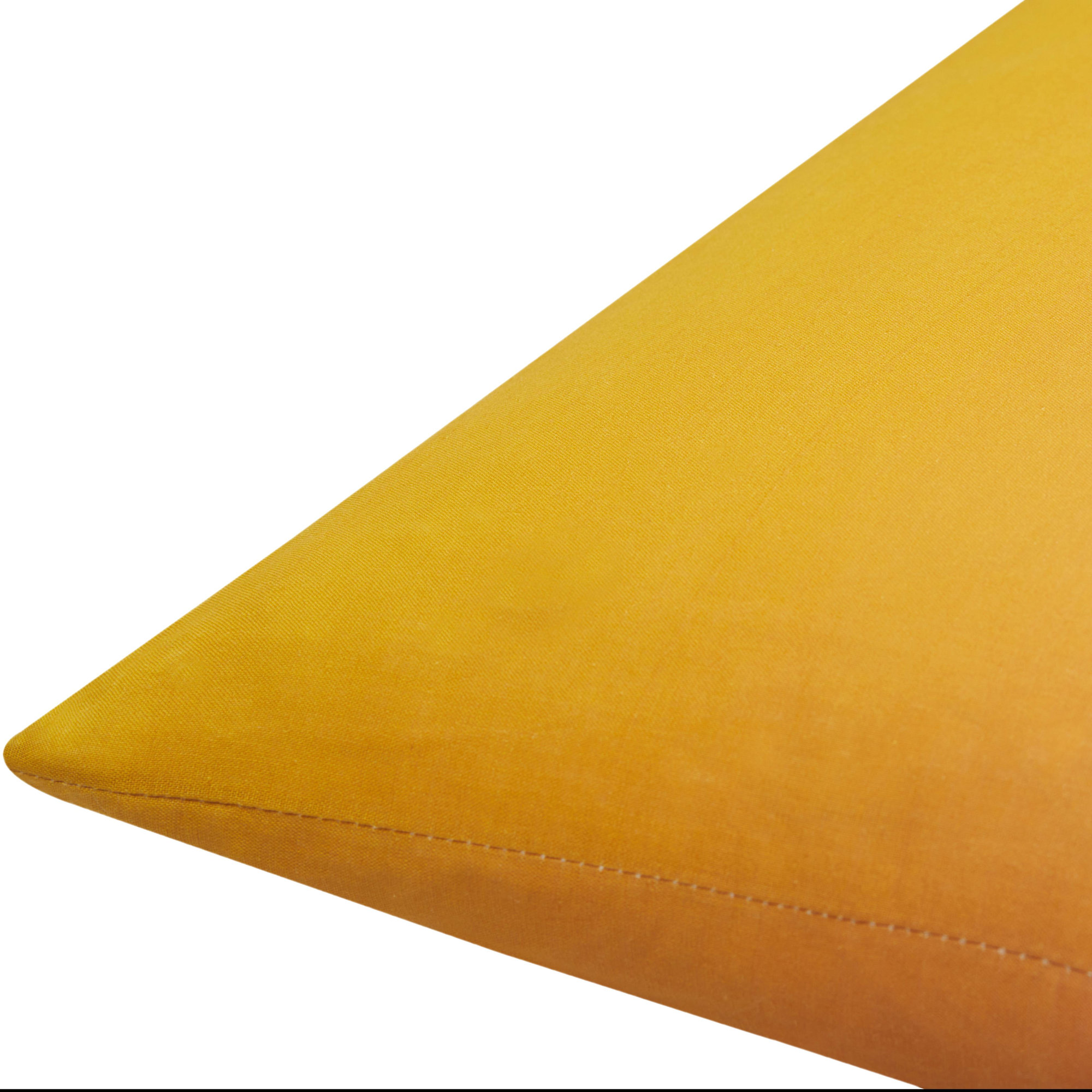 Deadra Ombre Linen Throw Pillow, Burnt Orange, Polyester/Polyfill, 20" x 20"