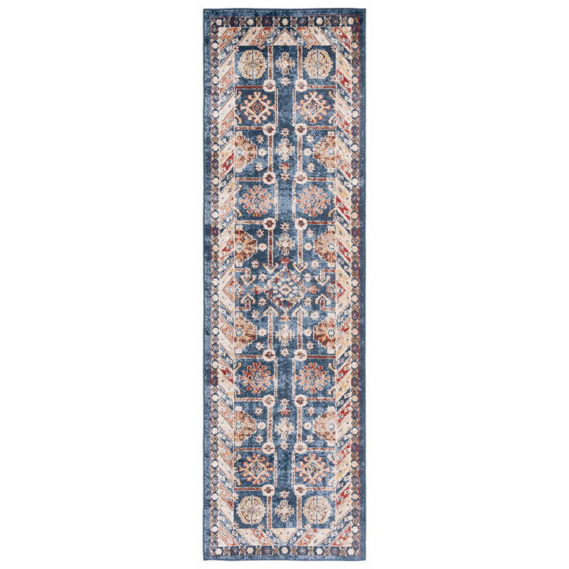 Tapis performance oriental Isanotski, Tapis de couloir 2 pi 3 po x 14 pi