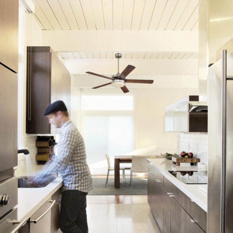 Rolen 132cm Ceiling Fan with Light Kit