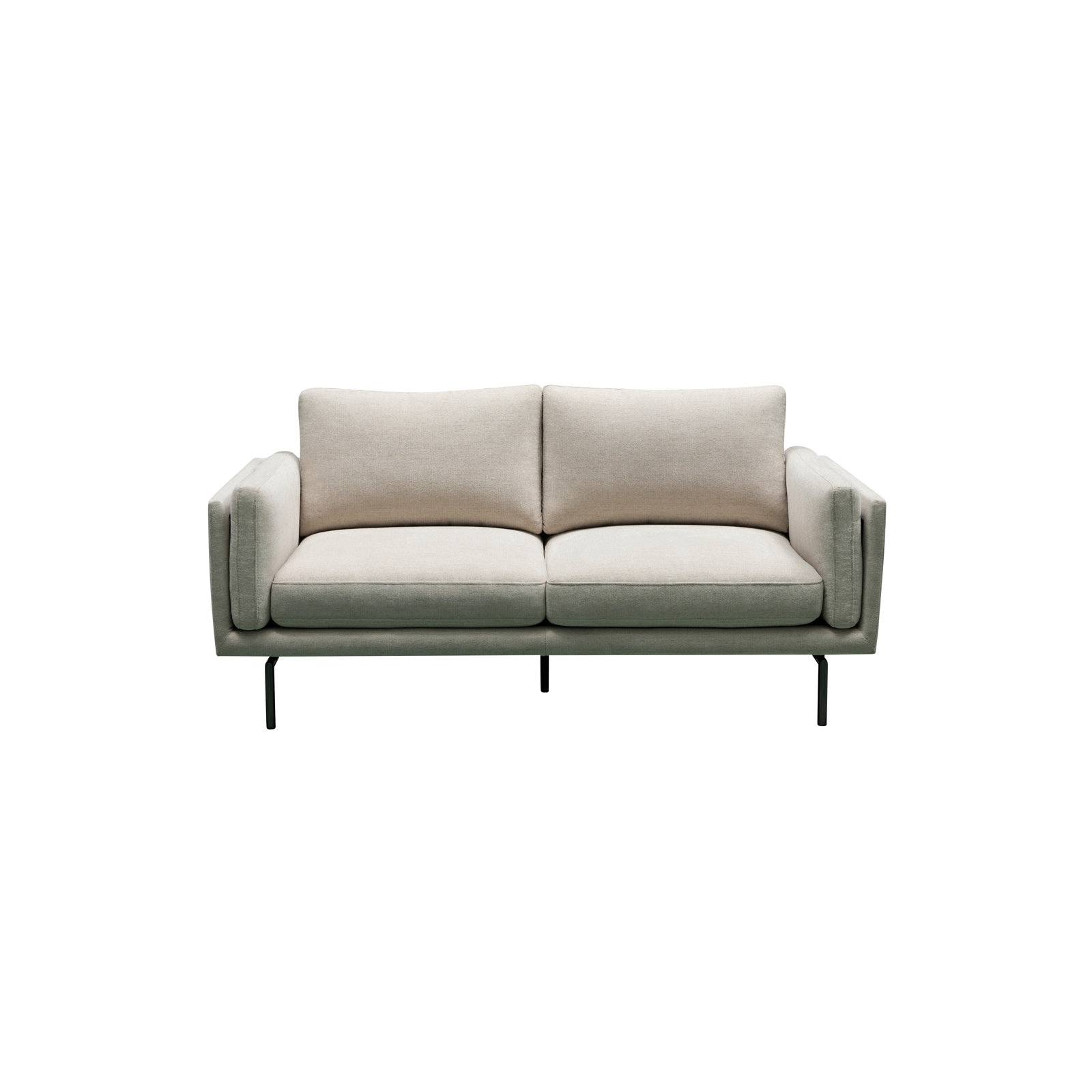 Elenora 64'' Upholstered Loveseat, Beige Performance