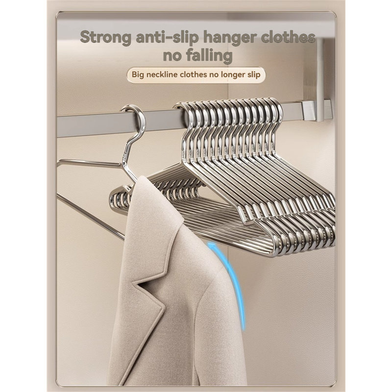Solid Stainless Steel Hanger, 30