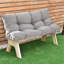 Garden Bench Seat and Back Cushion-549219560-549219561