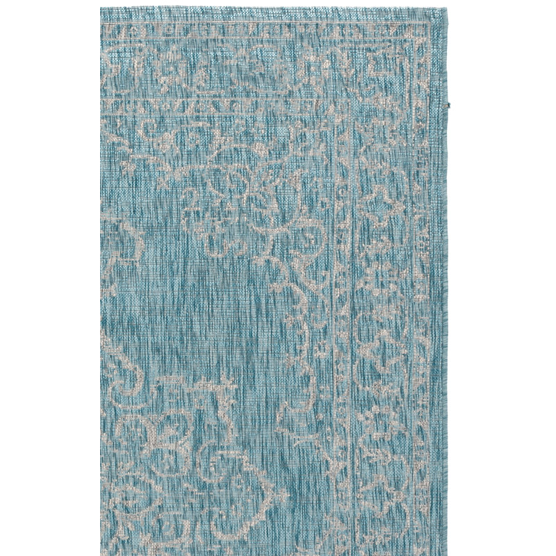 Lanny Performance Oriental Indoor/Outdoor Area Rug, Rectangle 8' x 11'
