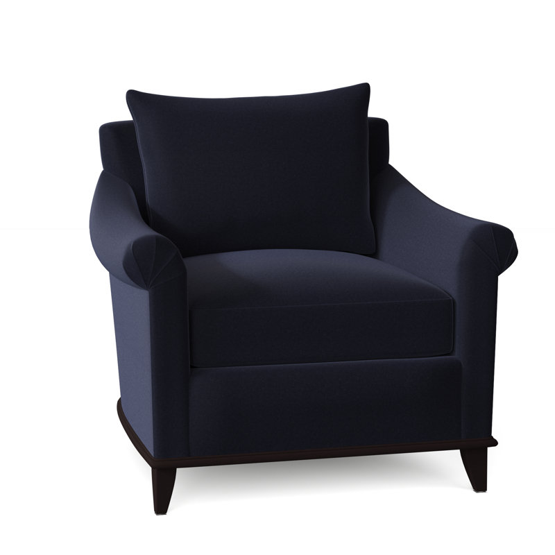 Drake Upholstered Armchair, Vintage Ebony, Margaret Uniform