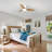 Karlena 40'' ABS Blades Indoor Ceiling Fan with Dimmable LED Light Kit & Remote Control, 3 Color Temperatures, 6-Speed Quiet Reversible DC Motor, Timer-1567716628-1558591412