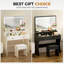 Dressing Table with Mirror-2074846895