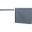 36'' Modern Bathroom Sink Cabinet, Blue Mirror, 2 Doors And Drawers Vanity, Unit