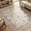Tapis oriental ivoire / gris Atherine-96567036
