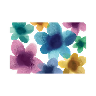 Floral Blooms IX by Hannah Carlson - Wrapped Canvas Painting