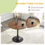 Table de salle à manger ronde, table tulipe ronde de 31,5 pouces avec plateau de table épaissi et piédestal en métal pour les petits espaces-658356489-658356497