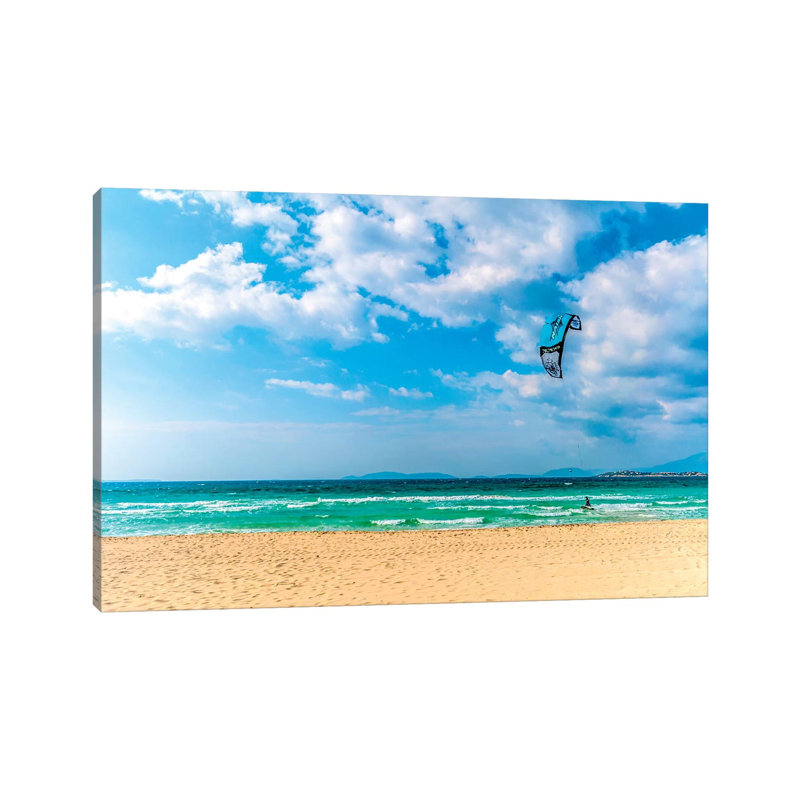 Kitesurf 1 Piece Wrapped Canvas Wall Art, 20.32cm H x 30.48cm W