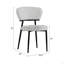 Ensemble de 2 chaises de salle à manger rembourrées-700897205