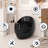 1.28 Glossy Black Egg Shape Single Flush Toilet, Seamless One - Piece, Quick Release Seat, 24.83 In Height, 117 Lb Package Weight Porcelain With Easy To Clean Design, 26.4 Depth, 27.6 Height-121633603
